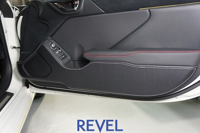 Revel GT Design Kick Panel Cover (Silver Stitch) 2022-2023 BRZ/ GR86