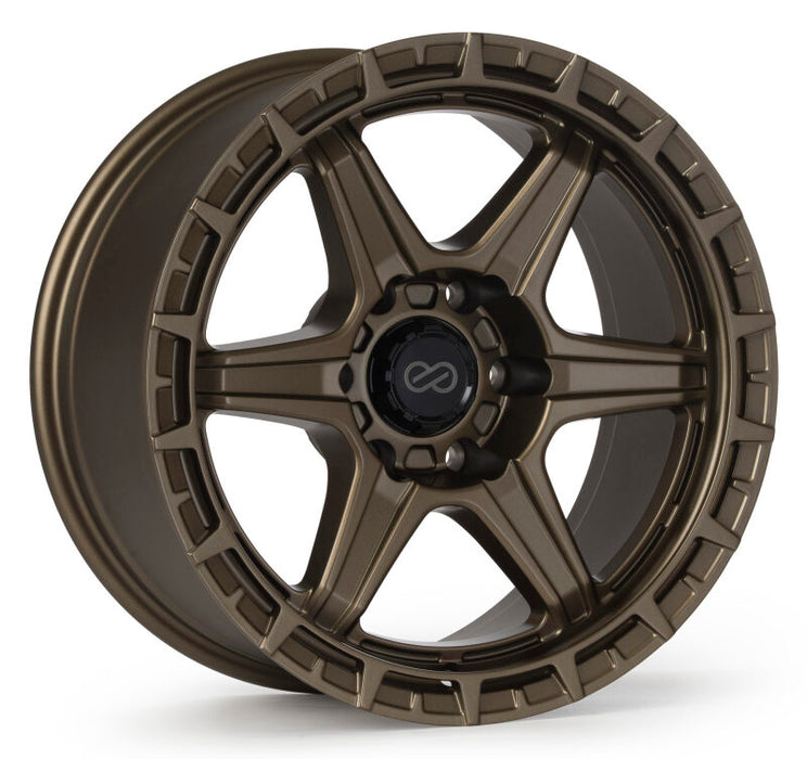 Enkei Trail-Finder 17x9 / 6x139.7 BP / ET-12 / 106.1mm Bore - Matte Bronze Wheel