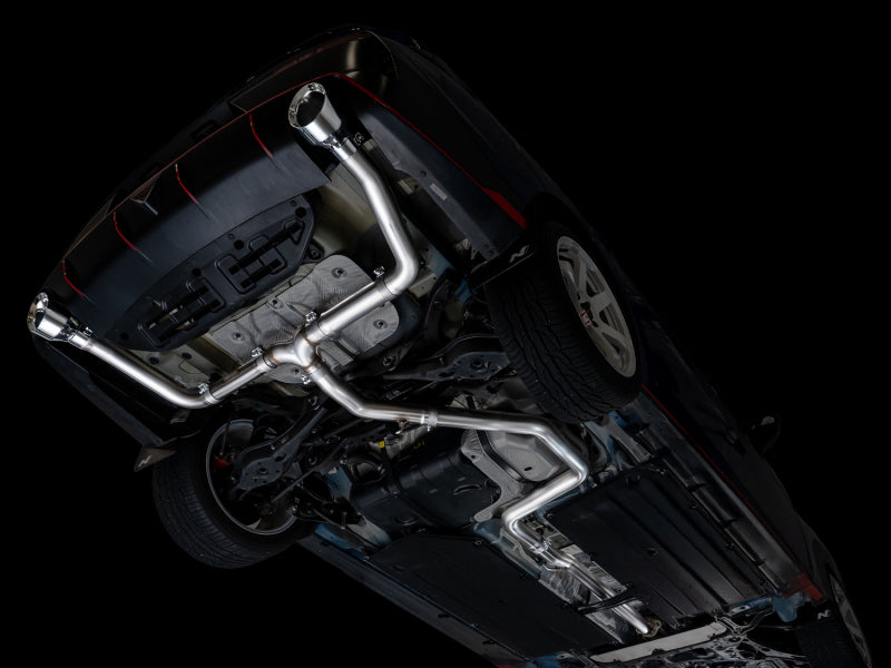 AWE 22-26 Hyundai Elantra N Track Edition Cat-Back Exhaust - Chrome Silver Tips