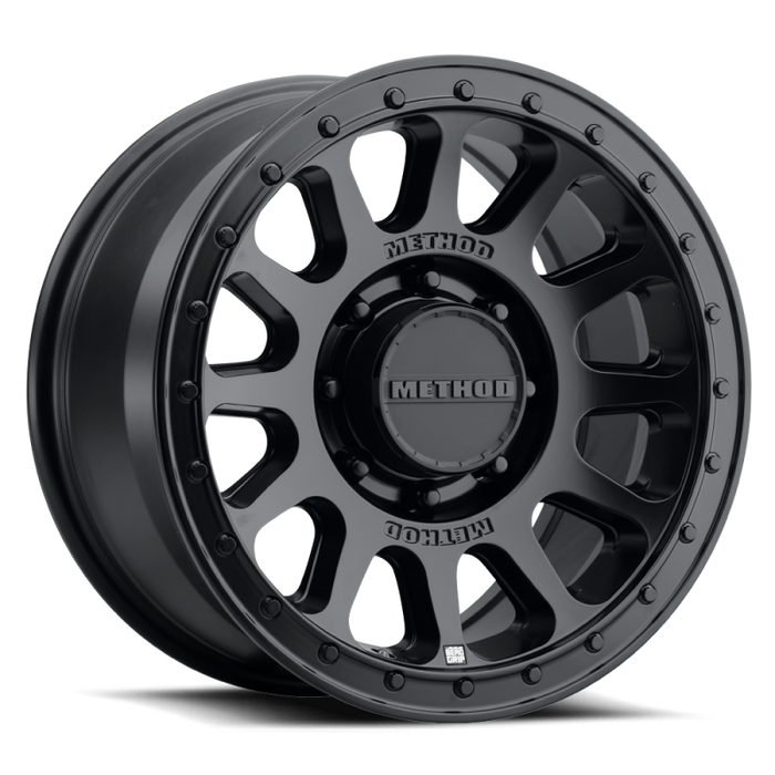 Method MR709 HD Bead Grip 18x 9in / ET12 / 8x170 BP / 125mm Bore - Black Wheel
