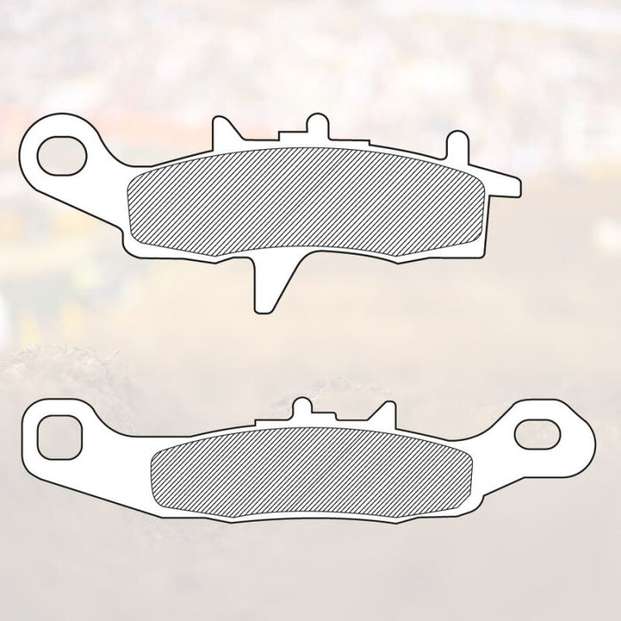 Renthal 98+ Kawasaki KX80-100/ 05-22 Suzuki RM85 Front/ Rear Works Brake Pads