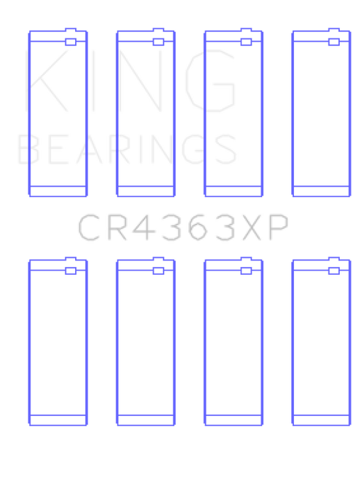 King Engine Bearings 00-06 Chevrolet 2.2L DOHC Ecotec Connecting Rod Bearings (Set of 4)