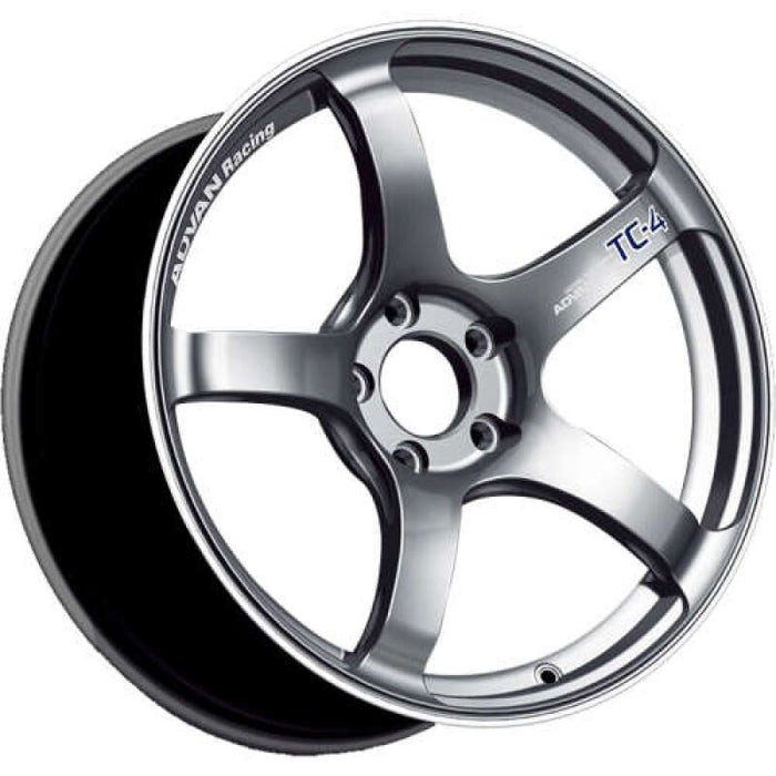 Advan TC4 18x9.5 / +38 Offset / 5-120 / 72.5mm Bore / Black Chrome