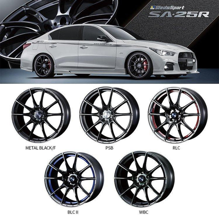 WedsSport SA-25R 18x8.5J +35 5x114.3 PSB