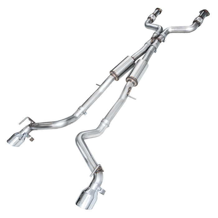 AWE 2023 Nissan Z RZ34 RWD Track Edition Catback Exhaust System w/ Chrome Silver Tips