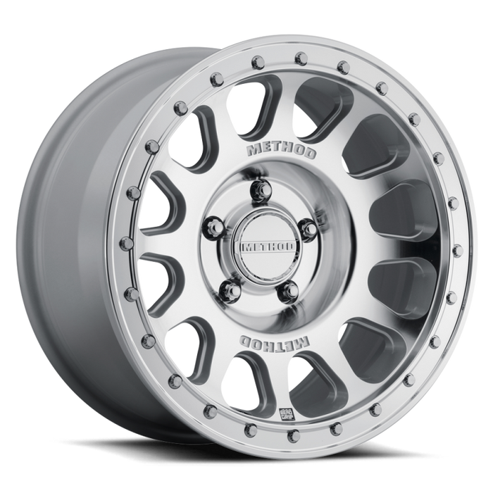 Method MR709 HD Bead Grip 17x 8.5in / ET0 / 5x5 BP / 71.5mm Bore - Machined Wheel