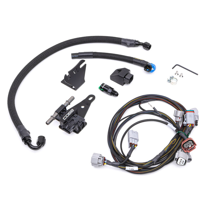Cobb Stage 1 to NexGen Stage 2 + Flex Fuel Power Package Upgrade w/ Black Intake 2015-2018 Subaru STI