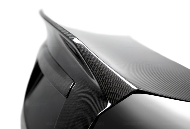 Seibon C-style Carbon Fiber Trunk Lid 2008-2014 WRX / STI Sedan