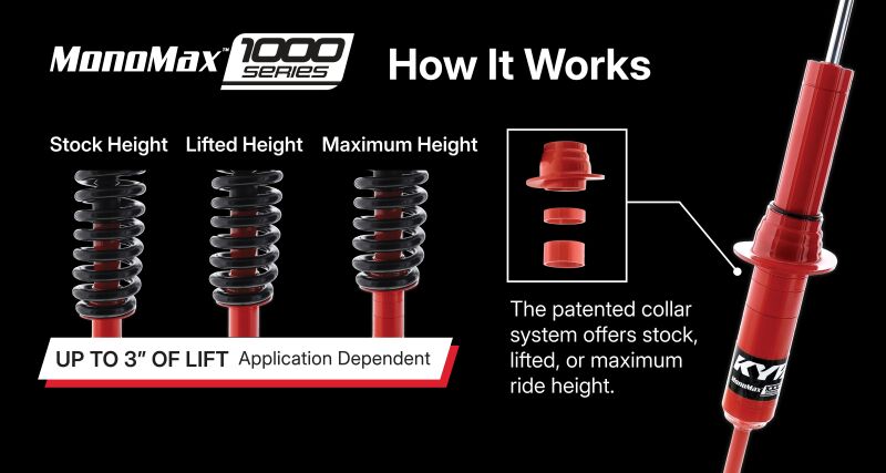 KYB 2017+ Ford F250 Super Duty / F350 Super Duty 1000 Series Front Shock