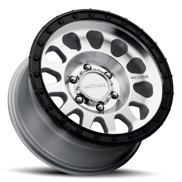 Method MR315 18x9 +18mm Offset 8x170 130.81mm CB Machined Wheel - Gloss Black Lip