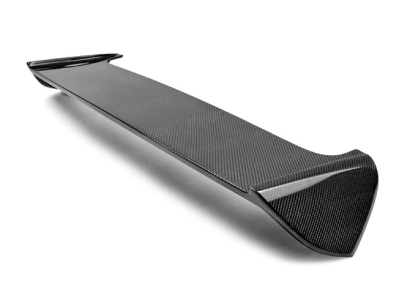 Seibon OEM-style Carbon Fiber Rear Spoiler Shaved 2008-2014 Subaru WRX/STi Hatchback