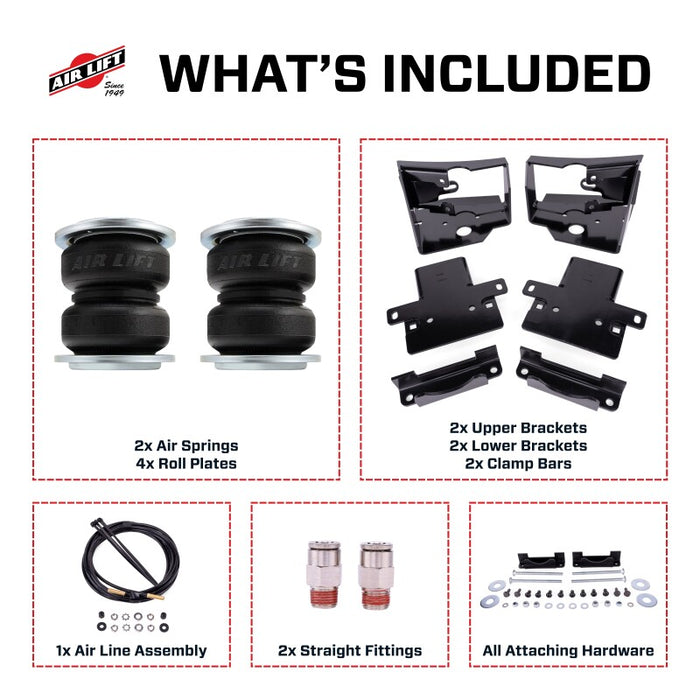 Air Lift LoadLifter 5000 Air Spring Kit for 23-25 Toyota Seqouia 4WD