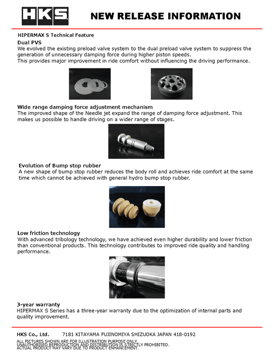 HKS HIPERMAX S R35 Full Kit 2009+