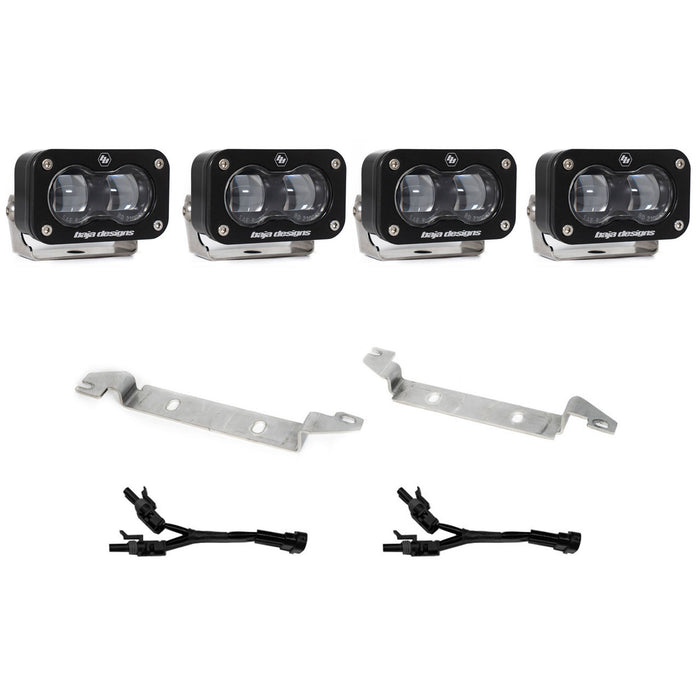 Baja Designs 2025 Toyota 4Runner S2 SAE Fog Pocket Light Kit - Clear