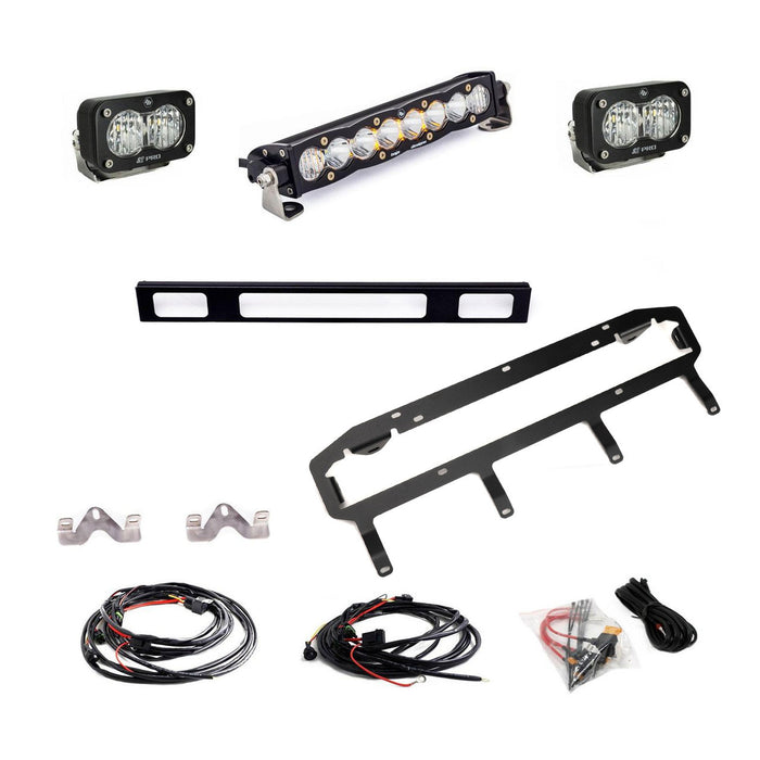Baja Designs 2025 Toyota 4Runner TRD 10in Pro S2 Pro Grille Light Replacement Kit - Clear