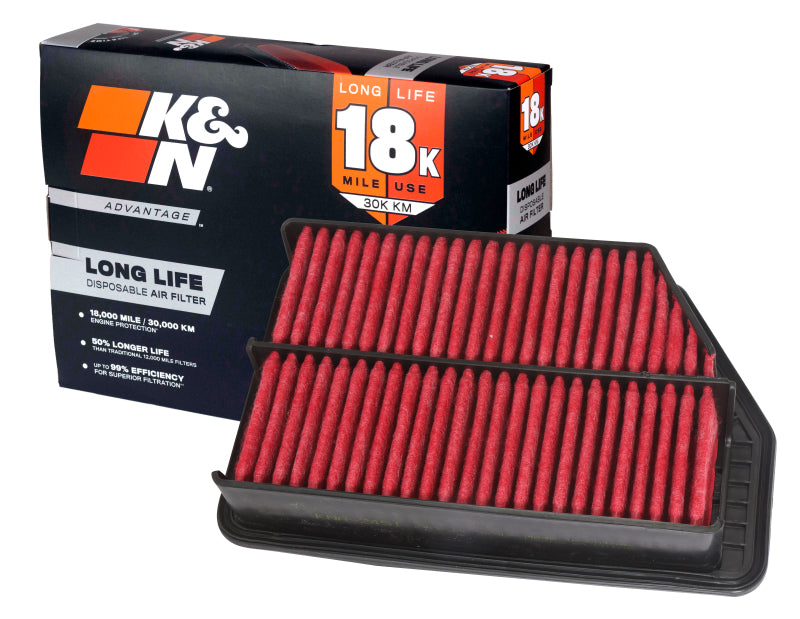 K&N Hyundai Tucson L4-2.0/2.4L F/I 10-15 Air Filter