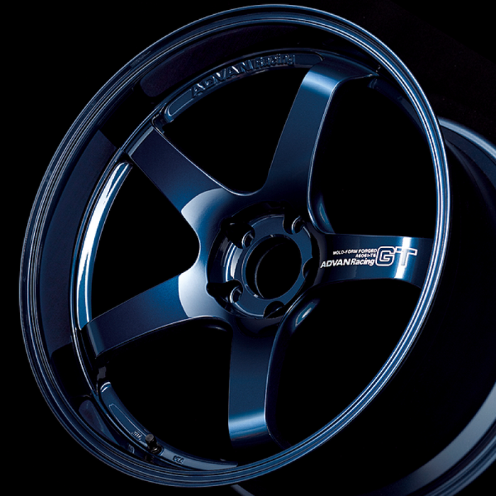 Advan GT Premium Version 20x10.0 / +32 ET / 5-120 / 72.5mm Bore / Racing Titanium Blue