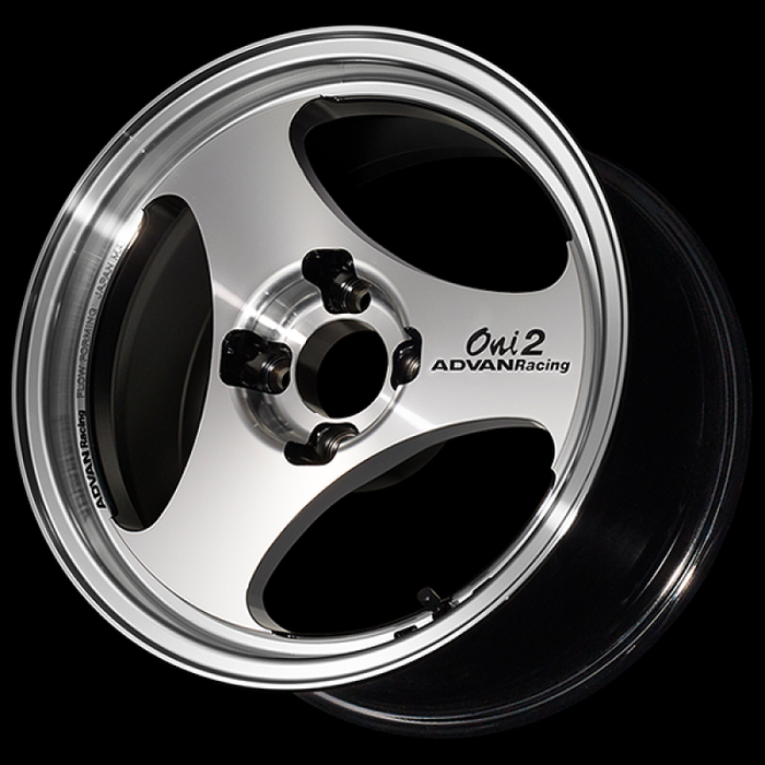 Advan ONI2 14x5.5 / +45 Offset / 4-100 / 63mm Bore / Machining & Diamond Cut