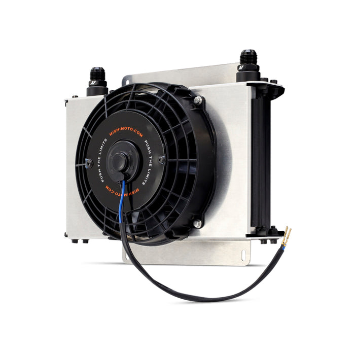 Mishimoto Universal Oil Cooler Kit 25-Row Cooler and 1x 8in Fan