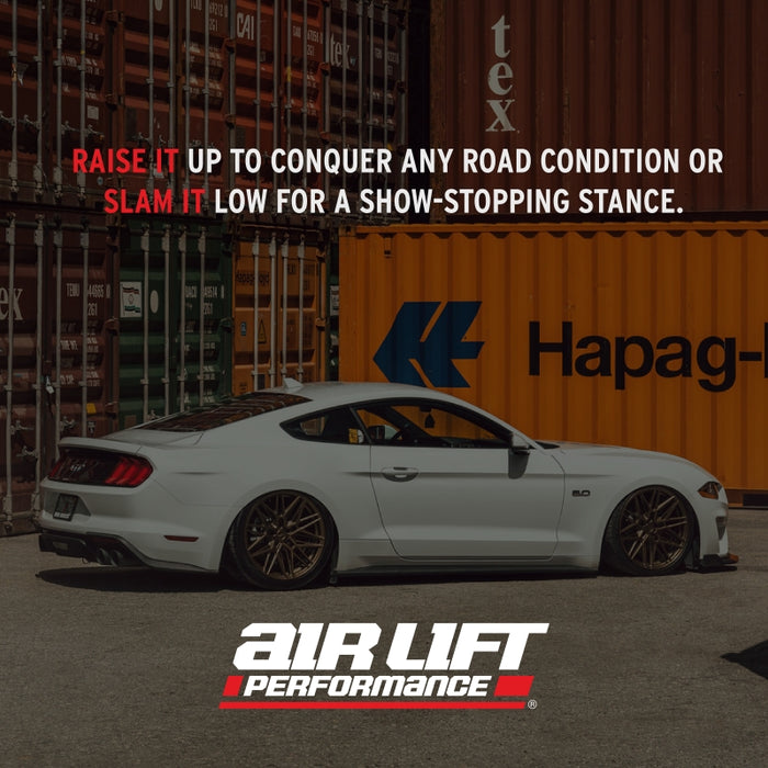 Air Lift Performance 15-23 Ford Mustang S550/24-25 S650 Air Suspension Rear Kit