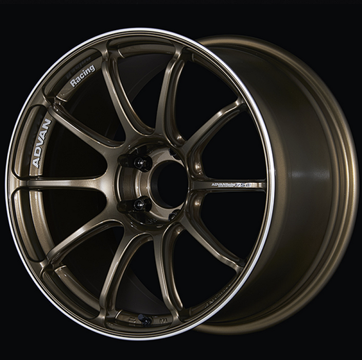 Advan RSIII 18x10 +25 5-114.3 Umber Bronze Metallic & Ring Wheel
