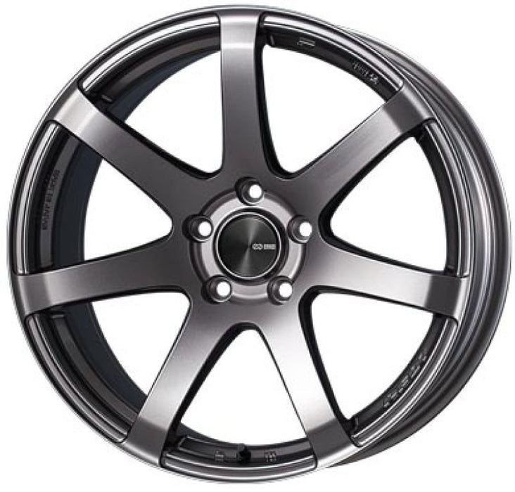 Enkei PF07 17x8 5x114.3 48mm Offset Dark Silver