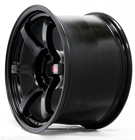 Gram Lights 57DR 17x9.0 22mm 5x114.3 Semi Gloss Black