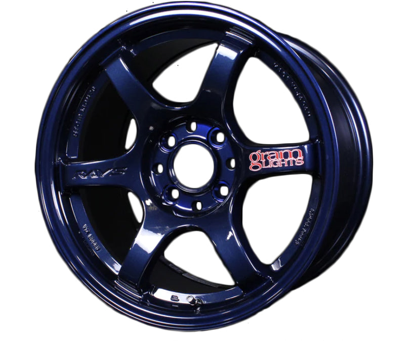 Gram Lights 57DR 15x8 22mm 4x110 Dark Blue