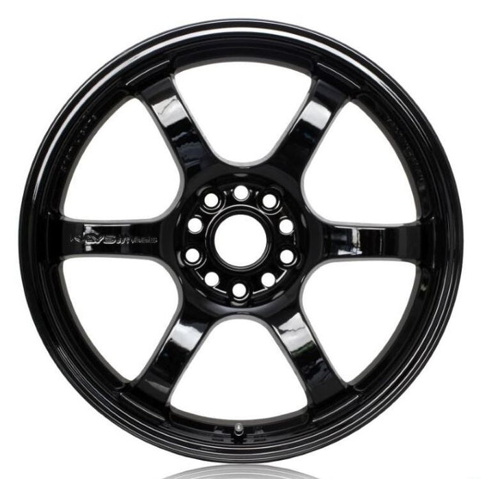 Gram Lights 57DR 18x10.5 22mm 5x114.3 Semi Gloss Black