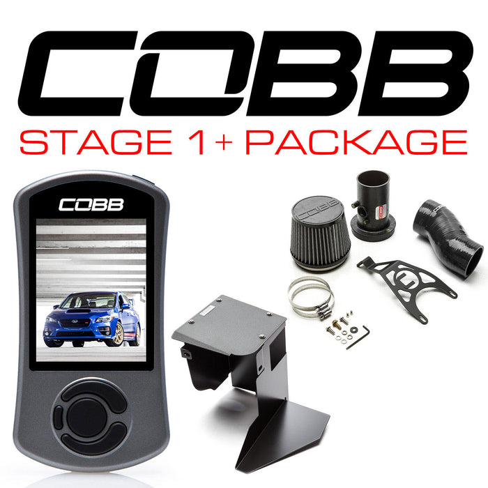Subaru Stage 1+ Power Package w/ Black Intake 2015-2018 Subaru STI