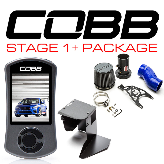 Cobb Stage 1+ Power Package w/ Blue Intake 2015-2018 Subaru STI