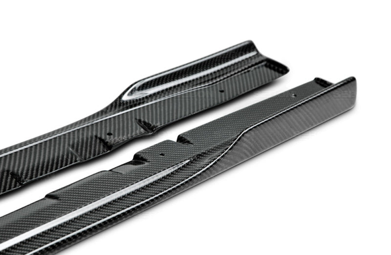 Seibon MB Style Carbon Fiber Side Skirts (Pair) 2015-2021 Subaru WRX/STI
