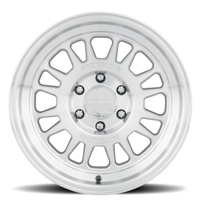 Method MR318 17x8.5 / 6x5.5 BP / 0mm Offset / 106.25mm CB Machined-Clear Coat