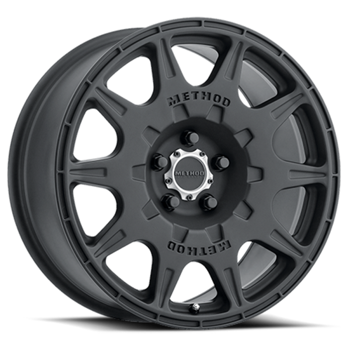 Method MR502 RALLY 17x8 +38mm Offset 5x4.5 67.1mm CB Matte Black Wheel