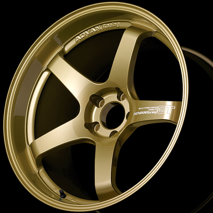 Advan GT for Porsche 18x10.5 / +45 Offset / 5-130 / 71.6mm Bore / Racing Gold Metallic