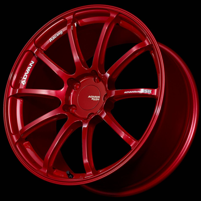 Advan RSII 20x8.5 / +51 Offset / 5-130 / 71.6mm Bore / Racing Candy Red