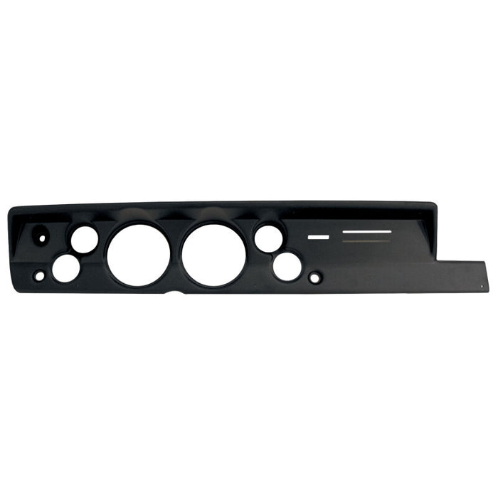 Autometer 67-69 Plymouth Cuda w/ Heat Direct Fit 6 Gauge Dash Kit (5in x2 & 2 1/16in x4)