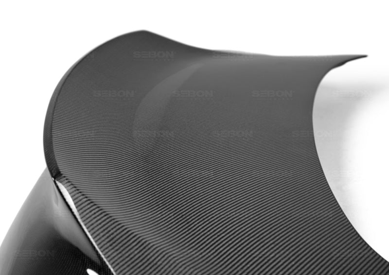 Seibon C-Style Carbon Fiber Trunk Lid 2007-2015 Infiniti G37 Sedan