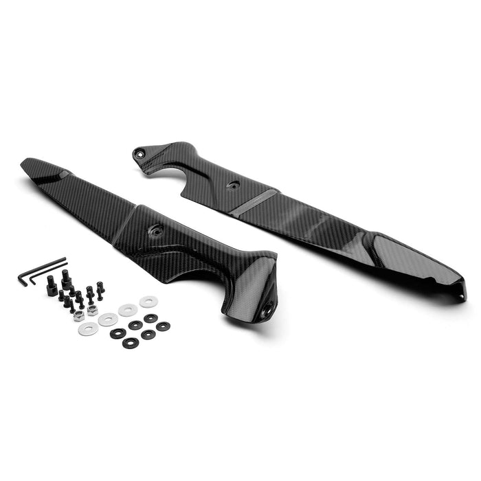 COBB Redline Gloss Carbon Fender Shrouds 2015-2021 Subaru WRX / STI