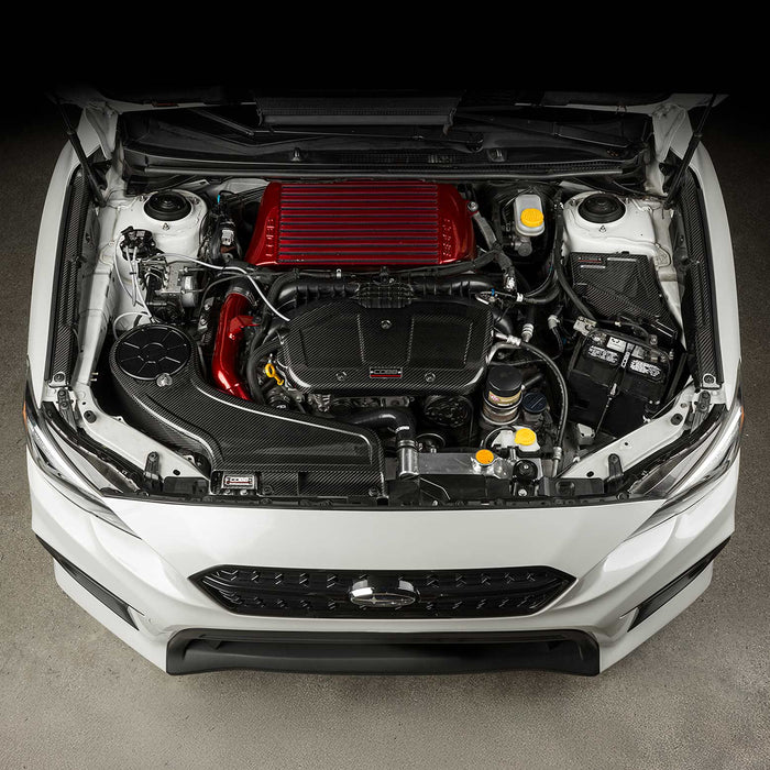 COBB Redline Gloss Carbon Fender Shrouds 2015-2021 Subaru WRX / STI