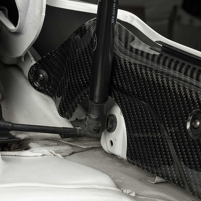 COBB Redline Gloss Carbon Fender Shrouds 2015-2021 Subaru WRX / STI