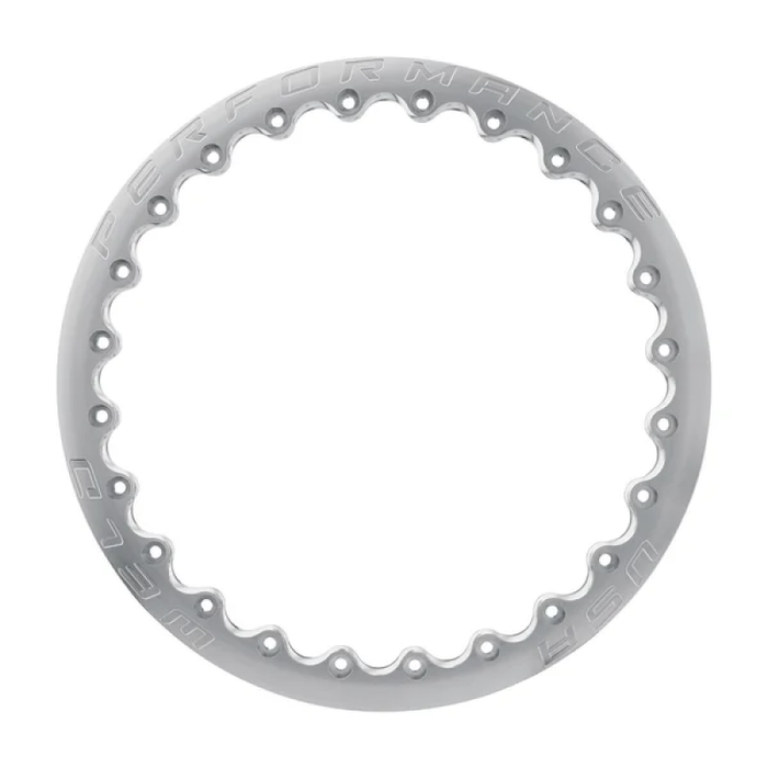 Weld Performance RF 17in Beadlock Ring A - Gloss Machined