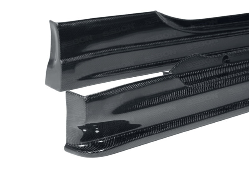 Seibon CW Style Carbon Fiber Side Skirts 2003-2008 Nissan 350Z