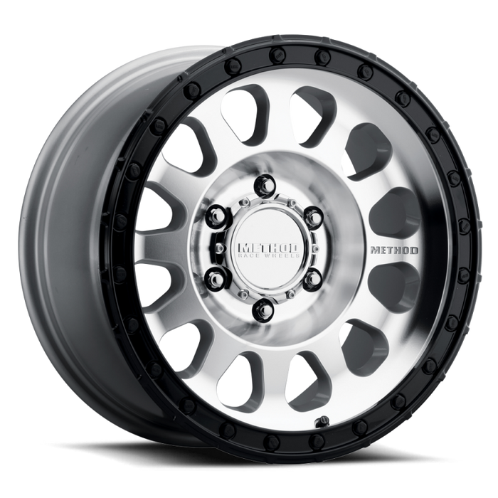Method MR315 18x9 +18mm Offset 6x135 87mm CB Machined Wheel - Gloss Black Lip