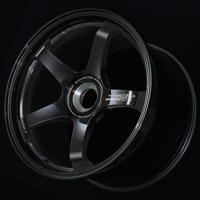 Advan GT for Porsche 19x11.5 / +55 Offset / 5-130 / 71.6mm Bore / Racing Titanium Black