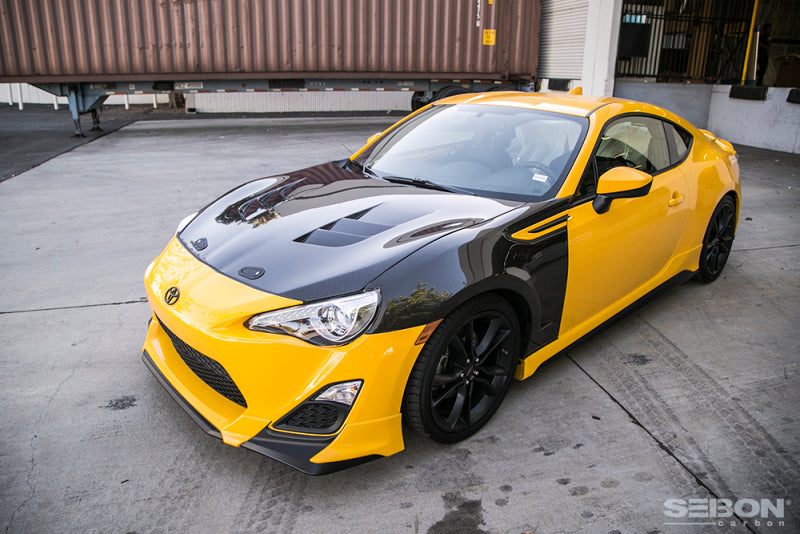 Seibon 13-21 BRZ/FRS TS Style Carbon Fiber Hood