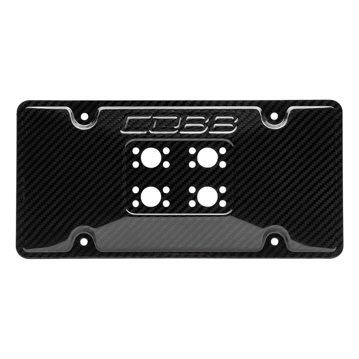COBB Redline Carbon Fiber License Plate Relocation Mount 2015-2025 WRX / 2015-2021 STI / 2013-2025 BRZ/FRS/86/GR86