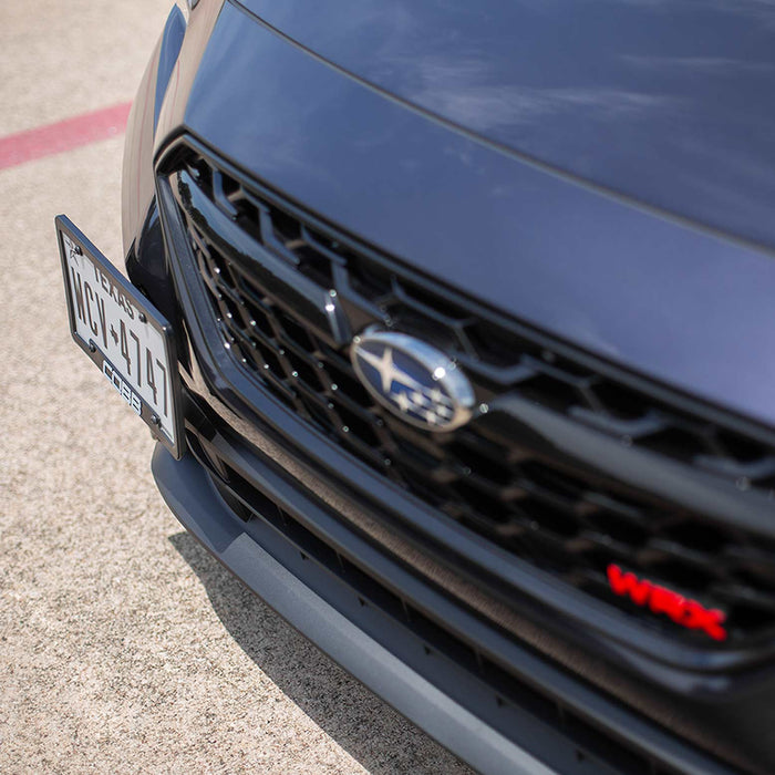 COBB Redline Carbon Fiber License Plate Relocation Mount 2015-2025 WRX / 2015-2021 STI / 2013-2025 BRZ/FRS/86/GR86