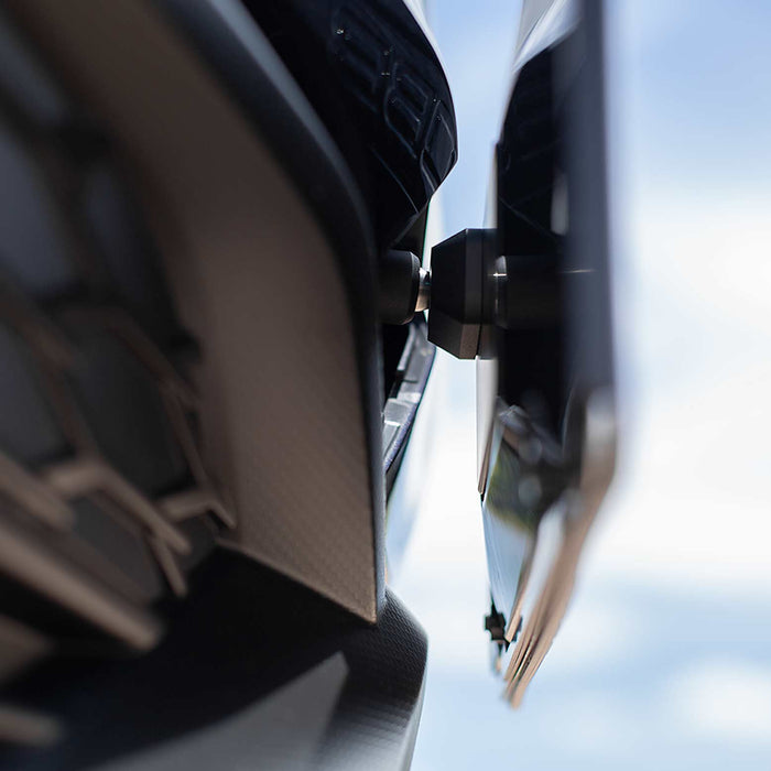 COBB Redline Carbon Fiber License Plate Relocation Mount 2015-2025 WRX / 2015-2021 STI / 2013-2025 BRZ/FRS/86/GR86