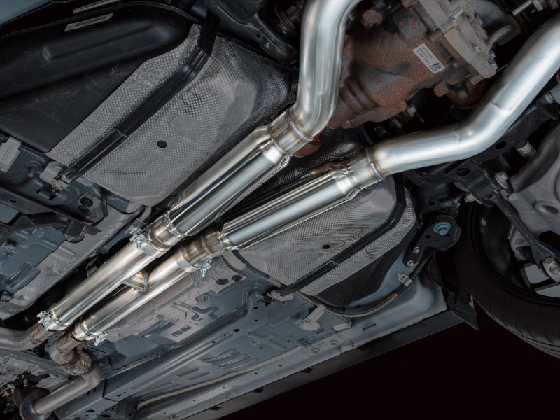 AWE 18-23 S550 Mustang GT SwitchPath Exhaust - Chrome Silver Tips